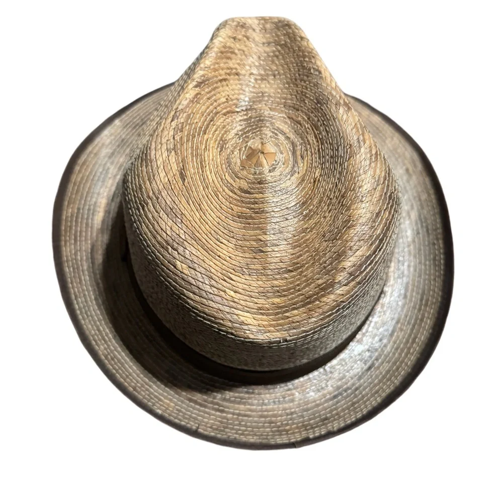 Straw fedora size medium - Picture 5 of 6
